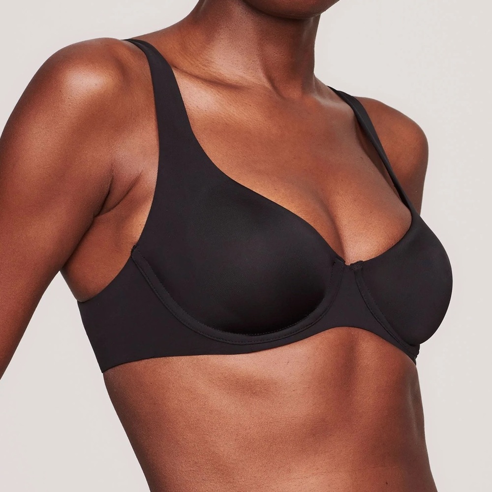 CUUP The Scoop Black Bra